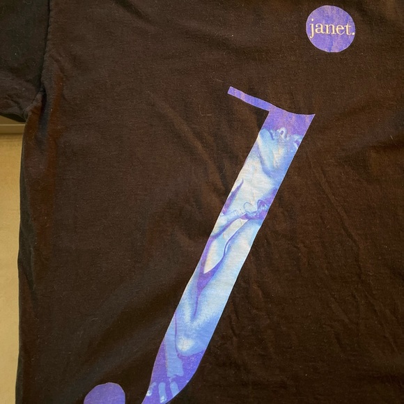 Vintage Janet Jackson Tour Tee 1993-1994 Size Large - Picture 3 of 4